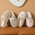Solid Rhombic Letter Home Slippers Winter Warm Non-slip Floor Bedroom